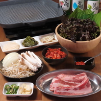 当店自慢の韓国料理は本場の味！心ゆくまでご堪能あれ♪
