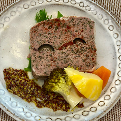 国産豚と鶏の白肝の田舎風パテ