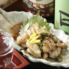 鶏皮ポン酢/砂肝ポン酢/アボカド