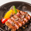 料理メニュー写真&nbsp;トリュフ香る 国産牛の炭火焼きステーキ