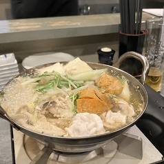 年中御提供しております！【こだわりの海鮮鍋】