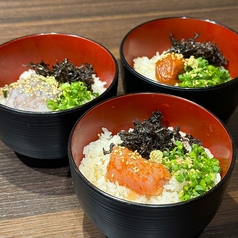 お茶漬け(梅、明太子、たこわさ)