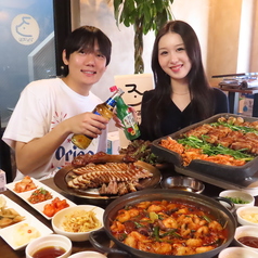 サムギョプサル　韓国料理　カンナムチョッパル　西新店の特集写真