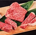 料理メニュー写真 いわて牛特選部位 3種盛合せ