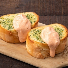 明太ガーリックトースト