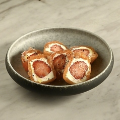 フルーツとチーズのサーモン包み