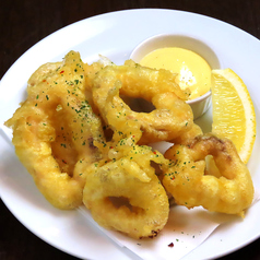 イカのビールフリット