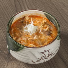 和牛ホルモンチゲスープ