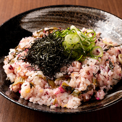 京漬物入り炒めごはん
