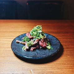 牛タタキポン酢