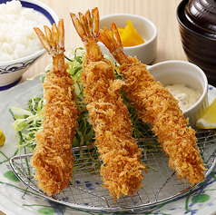 エビフライ定食