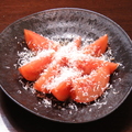 料理メニュー写真 パルミジャーノぶっかけ冷やしトマト