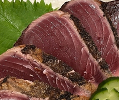 カツオ焼き切り（塩タタキ）（5切）/カツオタレタタキ（5切）