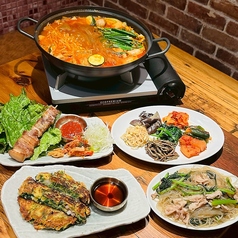 自由が丘 ねじけもん 韓国のコース写真