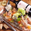 料理メニュー写真&nbsp;今だけ白エビ入り！海老カルパッチョ4種類食べ比べ