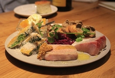 小さな町のなかのレストラン bistroのコース写真