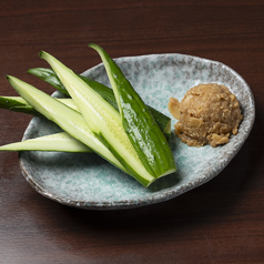 自家製肉味噌きゅうり