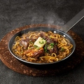 料理メニュー写真&nbsp;ごろごろビーフバター焼スパゲッティ