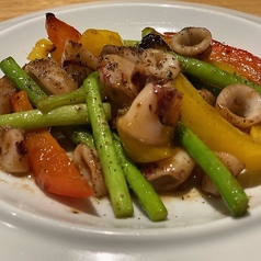 ヤリイカのバター醤油ソテー