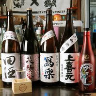 お一人様も大歓迎！銘柄日本酒と愉しむコースが充実