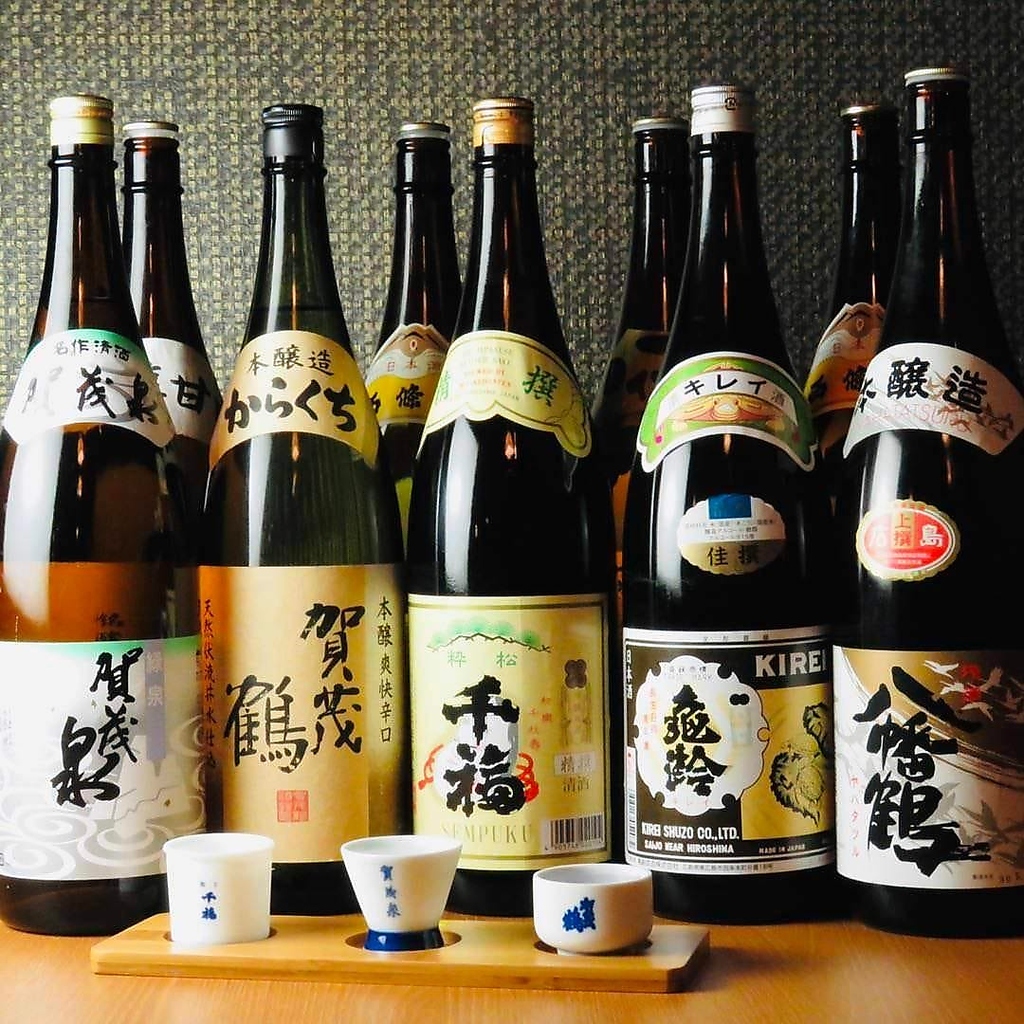 ハイボールやサワー、日本酒などのドリンクを楽しめる120分飲み放題付コースも多数あり！