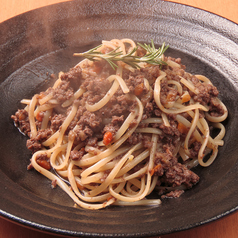 北海道産蝦夷鹿のボロネーゼ　ローズマリーの香り1780円の写真