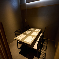 【完全個室完備】接待や記念日に。完全プライベート空間