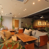 ◆ドラマロケなど多数実績、渋谷で人気お洒落ビストロ◆ゆったり寛げるソファー席やグリーンを基調とした落ち着いた雰囲気の店内。