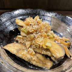 冷製茄子の自家製ネギダレ