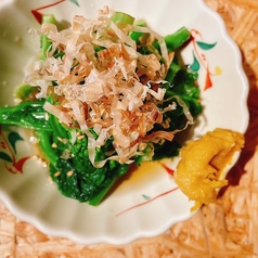 菜の花からし和え