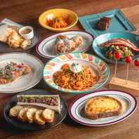 ヒーロー名物を楽しめるコースは2種類