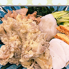 冷やし舞茸天おろし蕎麦