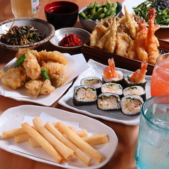 大衆天ぷらと日本酒 天ぷら酒場 NAKASHOのコース写真