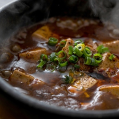 定番の麻婆豆腐などもご用意の写真