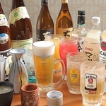 【単品飲み放題】 お酒はたくさん飲みたいけど、お料理は好きなものを選びたい方におすすめ！