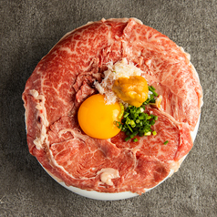 村上牛の炙りすき焼き