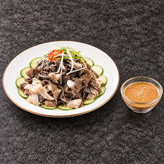 牛センマイの湯引き