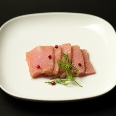 燻製大トロの刺身
