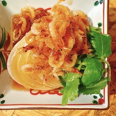 新玉ねぎと桜海老おひたし