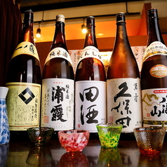 店主厳選の日本酒取り揃えております！