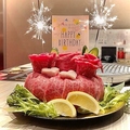 料理メニュー写真&nbsp;記念日に！コース限定【肉ケーキ】