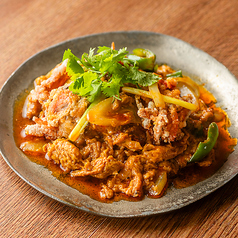 ソフトシェルクラブのふわ玉カレー炒め～プーパッポンカリー～