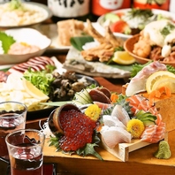 新鮮な海の幸やこだわりの逸品をご堪能いただけます♪