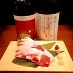 馬肉料理と日本のお酒のマリアージュを是非ご堪能下さい。 