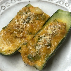 ズッキーニの詰め物オーブン焼き