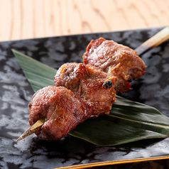 国産豚カシラ串炭火焼