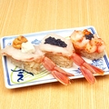 料理メニュー写真&nbsp;極み寿司堪能3貫セット