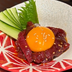 馬刺しのユッケ