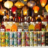 100種類以上のアルコールやソフトドリンクが飲み放題！