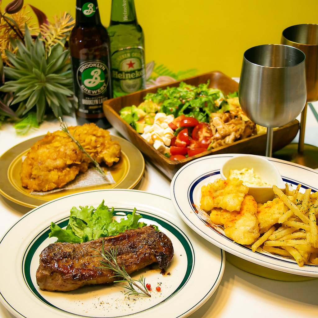 ご飯利用も大歓迎！一杯飲みながら夜ご飯のお一人様利用も大歓迎です♪